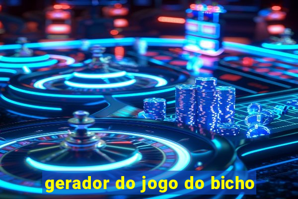 gerador do jogo do bicho